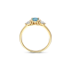 BLUSH LG1068Y GEELGOUDEN RING MET LAB GROWN DIAMOND 0.68CT