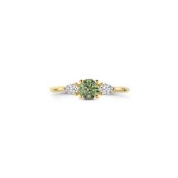 BLUSH LG1069Y GEELGOUDEN RING MET LAB GROWN DIAMOND 0.68CT