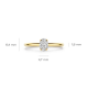BLUSH LG1076Y GEELGOUDEN RING MET LAB GROWN DIAMOND 0.50CT