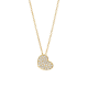 BLUSH 3207YZI GOUDEN COLLIER MET GOUDEN ZIRKONIA HART