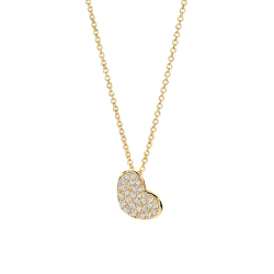 BLUSH 3207YZI GOUDEN COLLIER MET GOUDEN ZIRKONIA HART