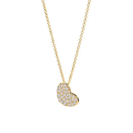 BLUSH 3207YZI GOUDEN COLLIER MET GOUDEN ZIRKONIA HART