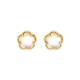 BLUSH 7400YMQ GEELGOUDEN OORKNOPPEN MET PARELMOER