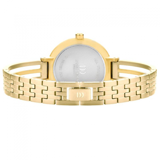 DANISH DESIGN IV05Q1277 DAMESHORLOGE VERGULD TITANIUM TIARA