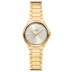 DANISH DESIGN IV82Q1303 DAMESHORLOGE VERGULD STAAL DRX PRO GOLD EMNBOSSED SUNRAY