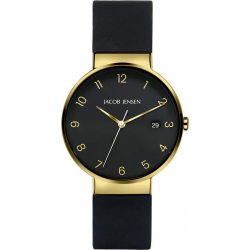 JACOB JENSEN JJ 185 HORLOGE TITANIUM TIMELESS NORDIC CONTEMPORARY