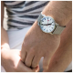 MONDAINE M638.30350.16SBZ HERENHORLOGE STAAL SIMPLY ELEGANT 41MM