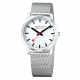MONDAINE M638.30350.16SBZ HERENHORLOGE STAAL SIMPLY ELEGANT 41MM