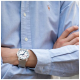 MONDAINE M638.30350.16SBZ DAMESHORLOGE STAAL SIMPLY ELEGANT 36MM