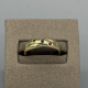 9KT Gouden ring met 3 gekleurde edelstenen