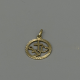 14k Gouden Geloof, Hoop & Liefde Hanger
