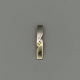 14k Bicolor Gouden Hanger met Diamant