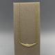 Elegante 14k Gouden Choker met Diamant