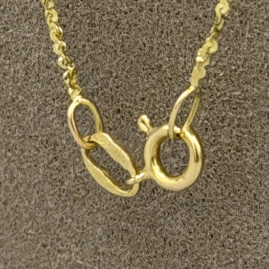 Elegante 14k Gouden Ketting met Subtiele Bolletjes ƒ?" 40 cm