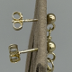 Subtiele Gouden Spriet / Ketting Oorhangers
