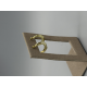 Stijlvolle 14k Gouden Creolen met Facetpatroon