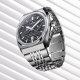 EDOX 10118 3M NIN STALEN HERENHORLOGE DELFIN 1973 CHRONOGRAPH