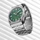 EDOX 53032 3M VIN STALEN HERENHORLOGE DELFIN 1973 DATE GENTS