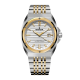 EDOX 53032 357JM AID BICOLOR STALEN HERENHORLOGE DELFIN 1973 DATE GENTS