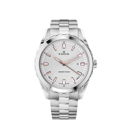 EDOX 53102 3M AIR STALEN HERENHORLOGE GRAND OCEAN DATE GENTS