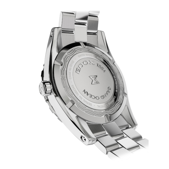 EDOX 53102 3M AIR STALEN HERENHORLOGE GRAND OCEAN DATE GENTS