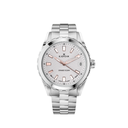 EDOX 53103 3M AIR STALEN DAMESHORLOGE GRAND OCEAN DATE LADIES