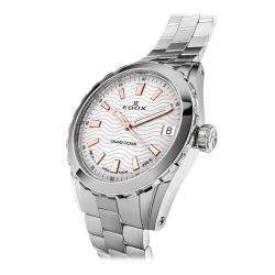 EDOX 53103 3M AIR STALEN DAMESHORLOGE GRAND OCEAN DATE LADIES