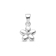 HUISCOLLECTIE 1329202 ZILVEREN BEDELHANGER BLOEM ZIRKONIA