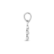 HUISCOLLECTIE 1329202 ZILVEREN BEDELHANGER BLOEM ZIRKONIA