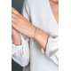 ZINZI ZGA307 GOUDEN ARMBAND PALMIER SCHAKEL