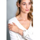 ZINZI ZGA307 GOUDEN ARMBAND PALMIER SCHAKEL