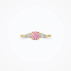 BLUSH LG1070Y GEELGOUDEN RING MET LAB GROWN DIAMOND 0.68CT