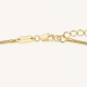 ROSEFIELD JNSSG-J1286 VERGULD STALEN COLLIER MET ZIRKONIA SLATE NECKLACE