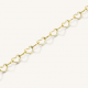 ROSEFIELD JBHCG-J682 VERGULD STALEN ARMBAND HEART CHAIN BRACELET