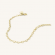 ROSEFIELD JBHCG-J682 VERGULD STALEN ARMBAND HEART CHAIN BRACELET
