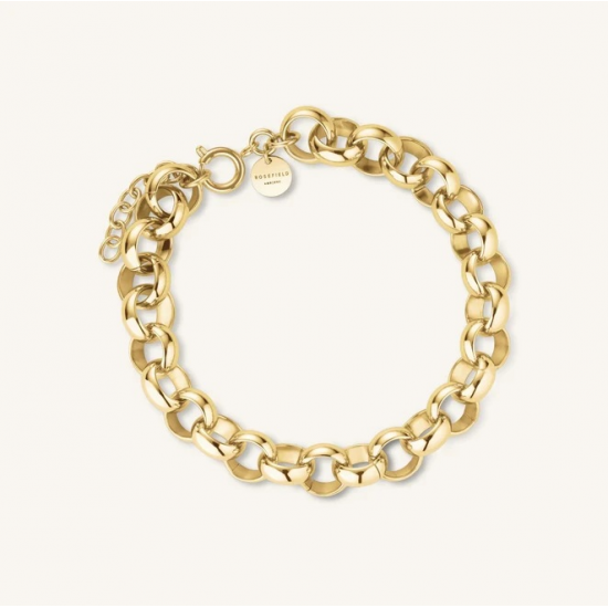ROSEFIELD JBCBG-J893 VERGULD STALEN ARMBAND CHUNKY BRACELET
