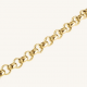 ROSEFIELD JBCBG-J893 VERGULD STALEN ARMBAND CHUNKY BRACELET