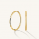 ROSEFIELD JEFBG-J977 VERGULD STALEN OORRINGEN FINE BIG HOOPS