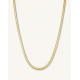 ROSEFIELD JTNFS3G-J379 VERGULD STALEN COLLIER SNAKE NECKLACE