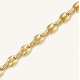 ROSEFIELD JBCSG-J1052 VERGULD STALEN ARMBAND COFFEE BEAN BRACELET