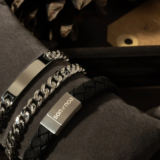 SON OF NOA 80930032721 STALEN ARMBAND GOURMETSCHAKEL