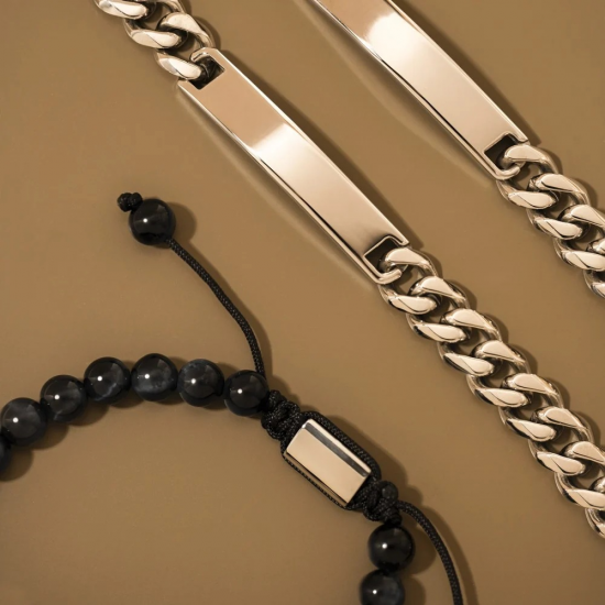 SON OF NOA 80930032721 STALEN ARMBAND GOURMETSCHAKEL