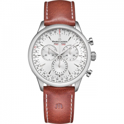 MAURICE LACROIX 751138-SS001-130-3 HERENHORLOGE QUARTZ CHRONO CALENDAR 1975 LIMITED EDITION