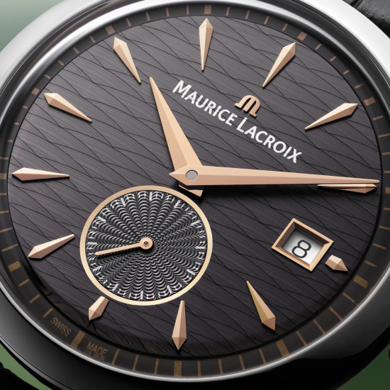 MAURICE LACROIX 756207-SS001-330-2 HERENHORLOGE AUTOMATIC DATE 1975 LIMITED EDITION LEGACY