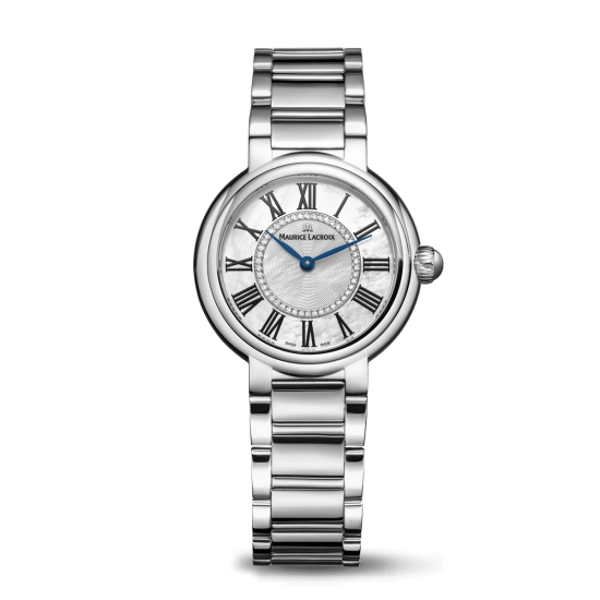 MAURICE LACROIX FA1306-SS002-170-1 DAMESHORLOGE QUARTZ DIAMONDS FIABA