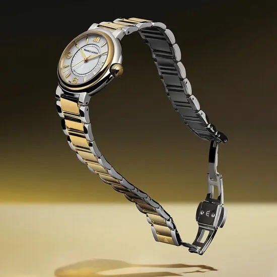 MAURICE LACROIX FA1306-SSY13-110-1 DAMESHORLOGE BICOLOR QUARTZ DIAMONDS FIABA