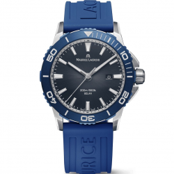 MAURICE LACROIX PT1008-SSL40-430-4 STALEN HERENHORLOGE PONTOS S DIVER DATE SOLAR