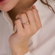 BLUSH LG1071Y GEELGOUDEN RING MET LAB GROWN DIAMOND 0.68CT