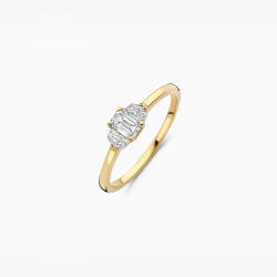 BLUSH LG1040Y GEELGOUDEN RING MET LAB GROWN DIAMONDS 0.60CT