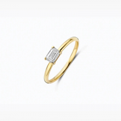 BLUSH LG1077Y GEELGOUDEN RING MET LAB GROWN DIAMONDS 0.50CT